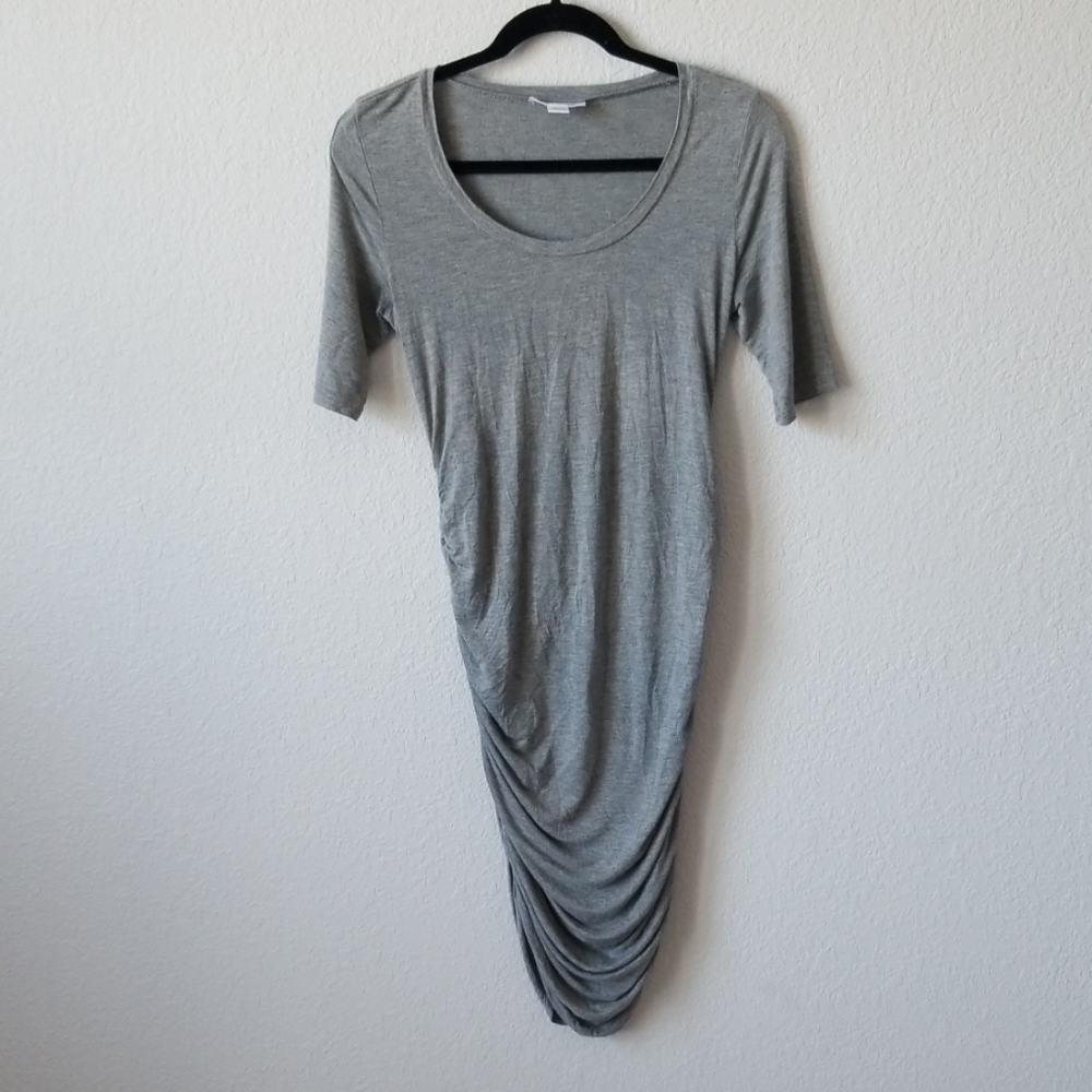 Maternity tee shirt dress